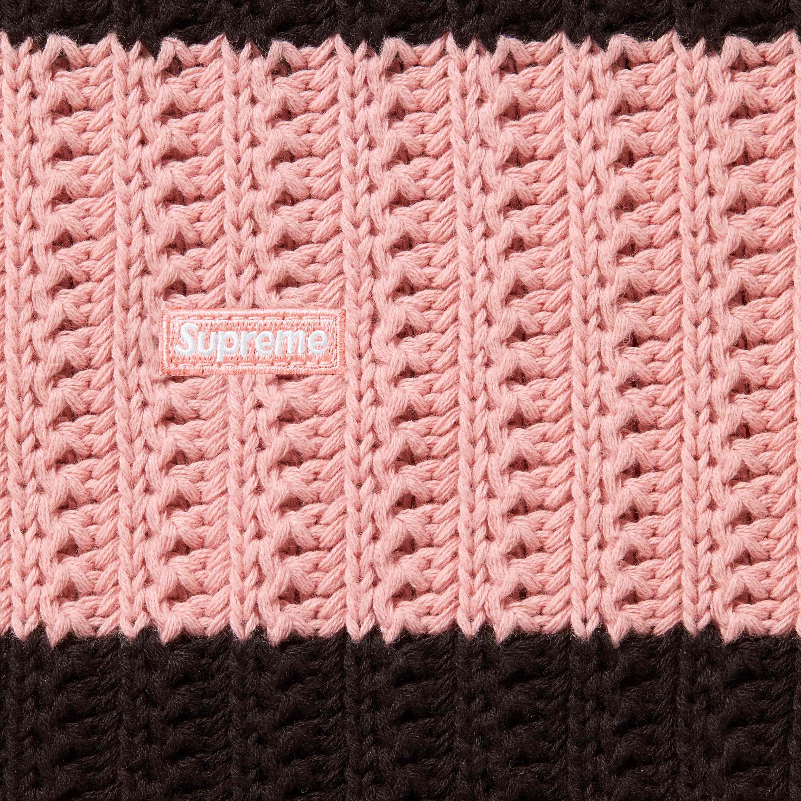 Loose Gauge Stripe Small Box Sweater view 5